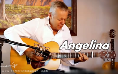 Angelina指彈譜_Tommy Emmanuel_吉他獨奏譜