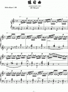 車爾尼740第11首鋼琴譜_車爾尼740鋼琴簡譜
