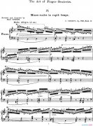 740鋼琴手指靈巧技術練習曲17鋼琴譜